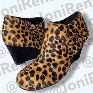 😍 Leopard/Cheetah Bootie Wedges!! 😍